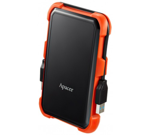 Зовнішній жорсткий диск 2.5" USB 1.0TB Apacer AC630 Black/Orange (AP1TBAC630T-1)