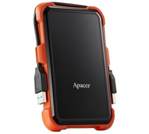 Зовнішній жорсткий диск 2.5" USB 1.0TB Apacer AC630 Black/Orange (AP1TBAC630T-1)