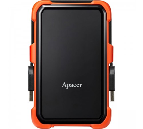 Зовнішній жорсткий диск 2.5" USB 1.0TB Apacer AC630 Black/Orange (AP1TBAC630T-1)