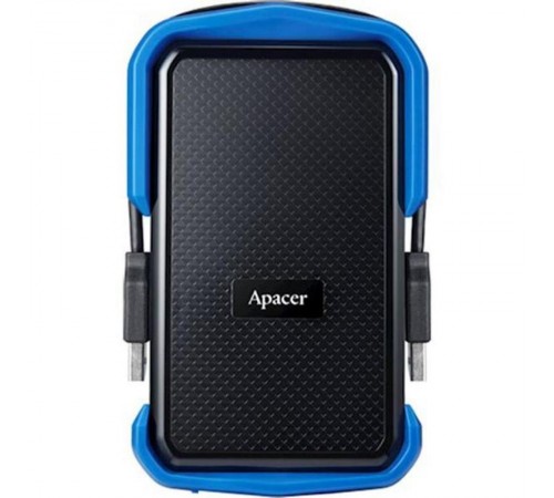Зовнішній жорсткий диск 2.5" USB 1.0TB Apacer Apacer AC631 Black/Blue (AP1TBAC631U-1)