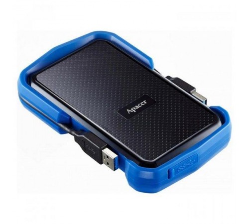 Зовнішній жорсткий диск 2.5" USB 1.0TB Apacer Apacer AC631 Black/Blue (AP1TBAC631U-1)