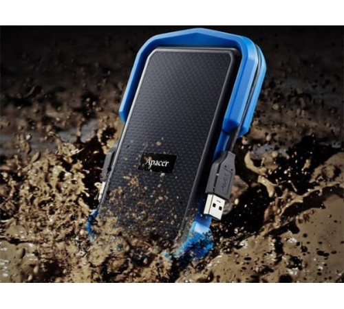 Зовнішній жорсткий диск 2.5" USB 1.0TB Apacer Apacer AC631 Black/Blue (AP1TBAC631U-1)
