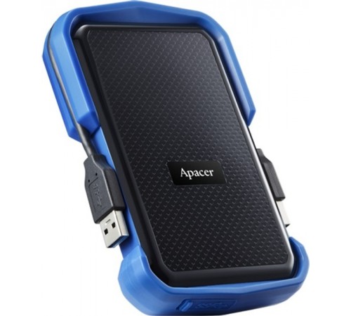 Зовнішній жорсткий диск 2.5" USB 1.0TB Apacer Apacer AC631 Black/Blue (AP1TBAC631U-1)