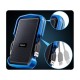Зовнішній жорсткий диск 2.5" USB 1.0TB Apacer Apacer AC631 Black/Blue (AP1TBAC631U-1)
