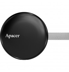 Накопичувач зовнішній SSD USB 1 TB Apacer Magnetic Portable AS725 Black (AP1TBAS725B-1)