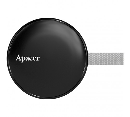 Накопичувач зовнішній SSD USB 1 TB Apacer Magnetic Portable AS725 Black (AP1TBAS725B-1)