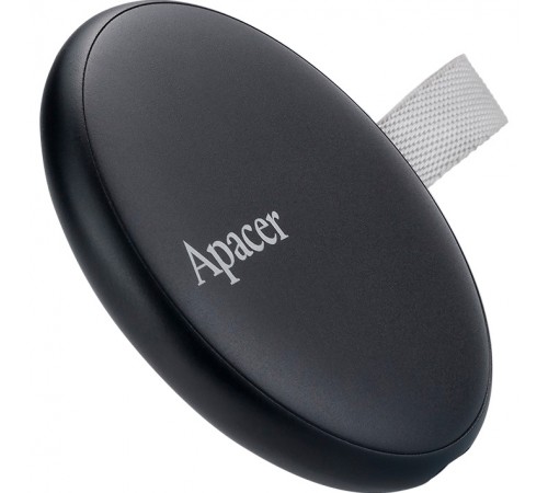Накопичувач зовнішній SSD USB 1 TB Apacer Magnetic Portable AS725 Black (AP1TBAS725B-1)