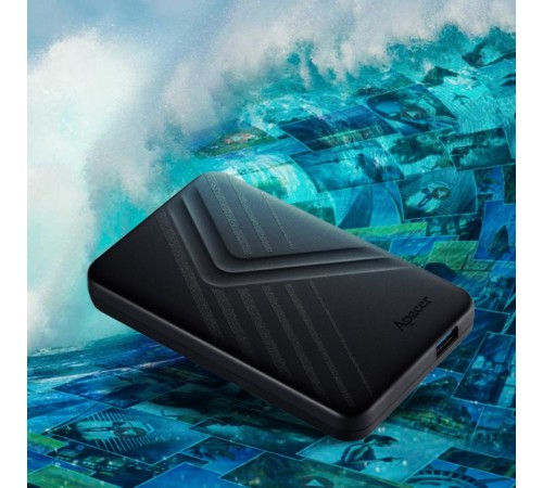 Зовнішній жорсткий диск 2.5" USB 2.0TB Apacer AC236 Black (AP2TBAC236B-1)
