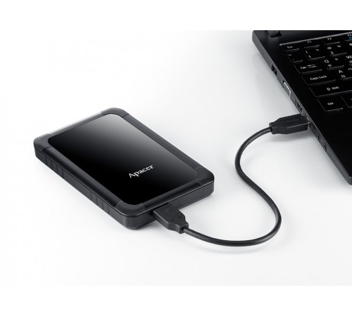 Зовнішній жорсткий диск 2.5" USB 2.0TB Apacer AC532 Black (AP2TBAC532B-1)