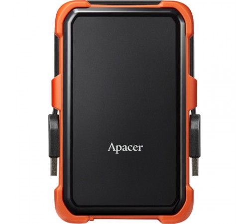 Зовнішній жорсткий диск 2.5" USB 2.0TB Apacer AC630 Black/Orange (AP2TBAC630T-1)