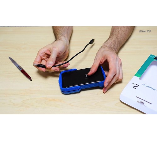 Зовнішній жорсткий диск 2.5" USB 2.0TB Apacer AC631 Black/Blue (AP2TBAC631U-1)