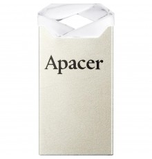 Флеш-накопичувач USB 32GB Apacer AH111 Silver/Crystal (AP32GAH111CR-1)