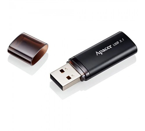 Флеш-накопичувач USB3.2 32GB Apacer AH25B Black (AP32GAH25BB-1)