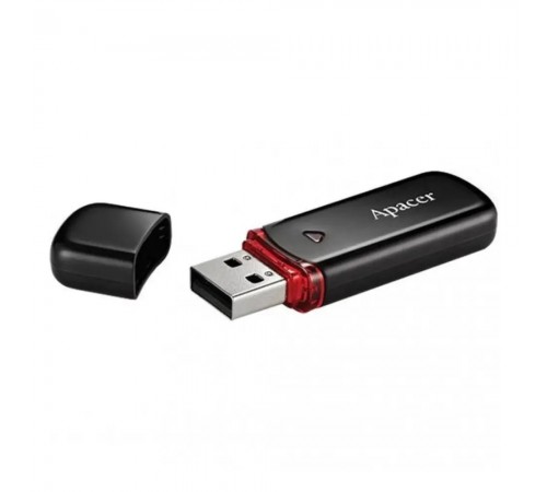 Флеш-накопичувач USB 32GB Apacer AH333 Black (AP32GAH333B-1)