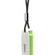 Флеш-накопичувач USB 32GB Apacer AH335 White/Green (AP32GAH335G-1)