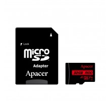 Карта пам`ятi MicroSDHC 32GB UHS-I Class 10 Apacer + SD adapter (AP32GMCSH10UB-R)