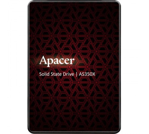 Накопичувач SSD 512GB Apacer AS350X 2.5" SATAIII 3D TLC (AP512GAS350XR-1)