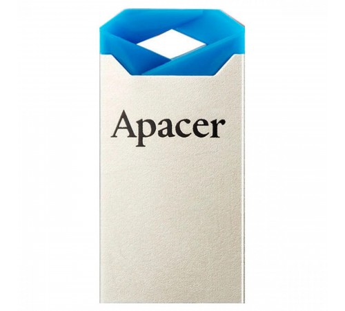 Флеш-накопичувач USB 64GB Apacer AH111 Silver/Blue (AP64GAH111U-1)