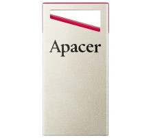 Флеш-накопичувач USB 64GB Apacer AH112 Gold/Red (AP64GAH112R-1)