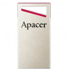 Флеш-накопичувач USB 64GB Apacer AH112 Gold/Red (AP64GAH112R-1)