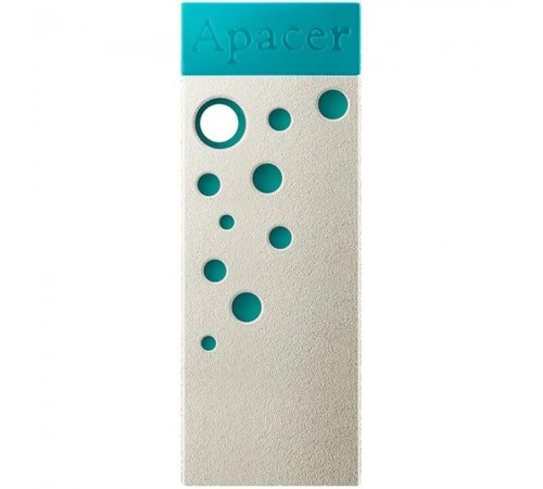 Флеш-накопичувач USB2.0 64GB Apacer AH11J Turquoise Green (AP64GAH11JG-1)