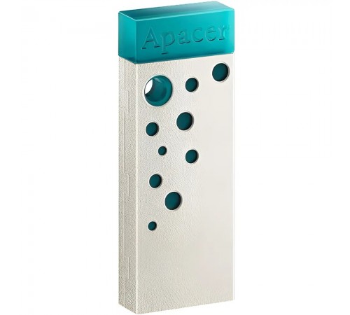 Флеш-накопичувач USB2.0 64GB Apacer AH11J Turquoise Green (AP64GAH11JG-1)