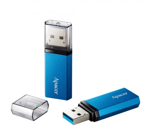 Флеш-накопичувач USB3.2 64GB Apacer AH25C Ocean Blue (AP64GAH25CU-1)