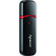 Флеш-накопичувач USB 64GB Apacer AH333 Black (AP64GAH333B-1)