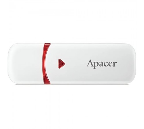 Флеш-накопичувач USB 64GB Apacer AH333 White (AP64GAH333W-1)