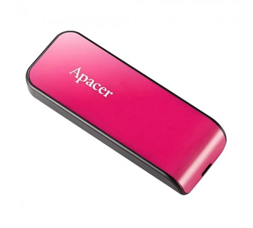 Флеш-накопичувач USB 64GB Apacer AH334 Pink (AP64GAH334P-1)