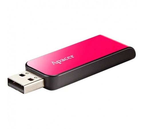 Флеш-накопичувач USB 64GB Apacer AH334 Pink (AP64GAH334P-1)
