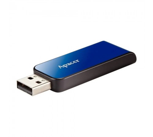 Флеш-накопичувач USB 64GB Apacer AH334 Blue (AP64GAH334U-1)