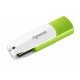 Флеш-накопичувач USB 64GB Apacer AH335 White/Green (AP64GAH335G-1)
