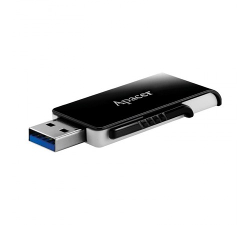 Флеш-накопичувач USB3.2 64GB Apacer AH350 Black (AP64GAH350B-1)