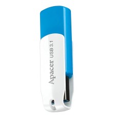 Флеш-накопичувач USB3.1  64GB Apacer AH357 Blue/White (AP64GAH357U-1)