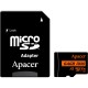 Карта пам`ятi MicroSDXC 64GB UHS-I/U3 Class 10 Apacer (AP64GMCSX10U8-R) + SD адаптер