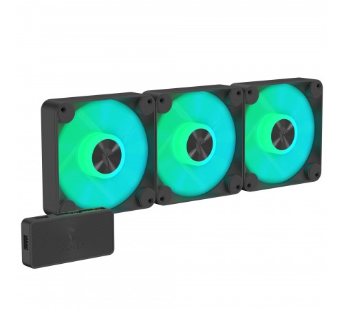 Вентилятор APNX FP1-120 ARGB Black - 3 Pack (APF3-PF11257.11)