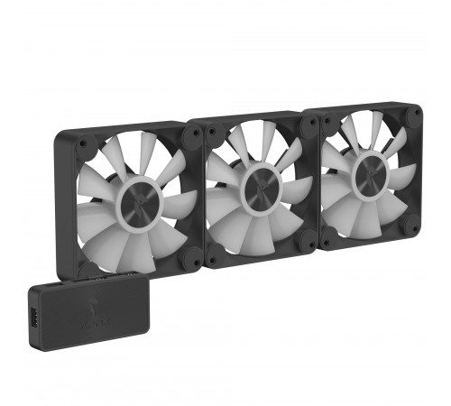 Вентилятор APNX FP1-120 ARGB Black - 3 Pack (APF3-PF11257.11)
