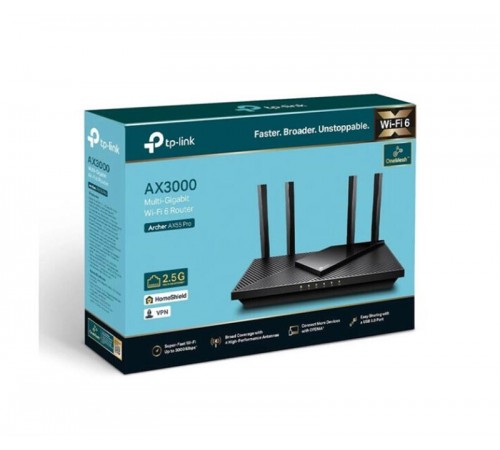 Бездротовий маршрутизатор TP-Link Archer AX55 Pro