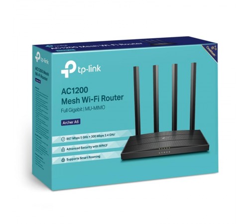 Бездротовий маршрутизатор TP-Link Archer A6 Бездротовий маршрутизатор TP-Link Archer A6