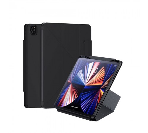 Чохол-книжка Baseus Safattach Y-type Magnetic Stand Case для Apple iPad Pro 12.9 2018/2020/2021 Black (ARCX010113)