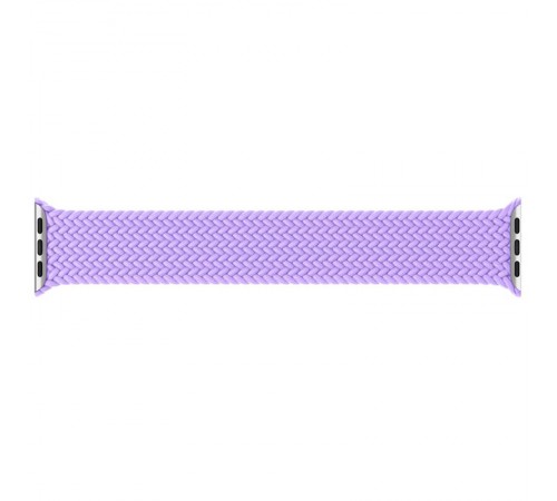Ремінець Armorstandart Braided Solo Loop для Apple Watch 42mm/44mm/45mm/49mm Lavender Grey Size 6 (148 mm) (ARM64910)