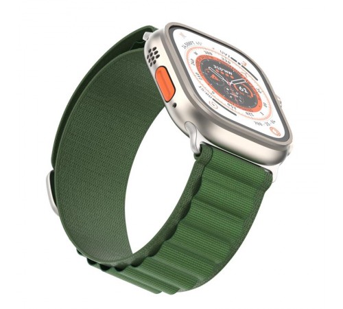 Ремінець Armorstandart Alpina Band для Apple Watch 38mm/40mm/41mm Green (ARM64980)
