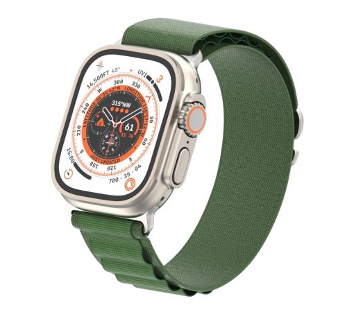 Ремінець Armorstandart Alpina Band для Apple Watch 38mm/40mm/41mm Green (ARM64980)
