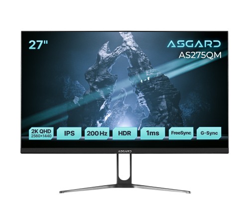 Монітор ASGARD Gaming 27" AS275QM IPS Black 200Hz