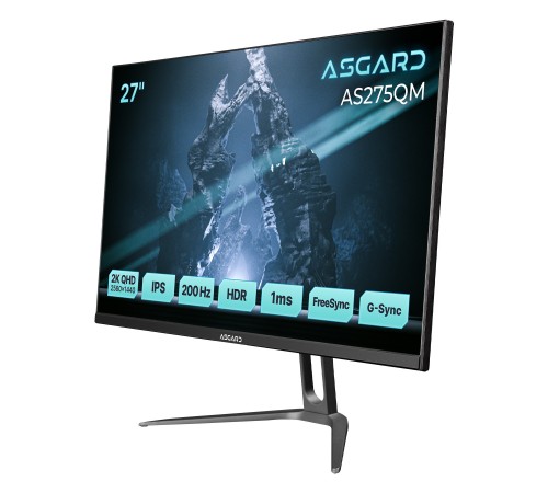 Монітор ASGARD Gaming 27" AS275QM IPS Black 200Hz
