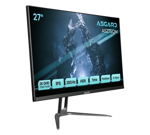 Монітор ASGARD Gaming 27" AS275QM IPS Black 200Hz