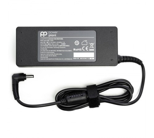 Блок живлення PowerPlant для ноутбука Asus 220V, 19V 90W 4.74A, 4.0х1.35мм (AS90F4014)
