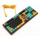 Клавіатура Bloody AT87 RGB Renegade Black/Yellow