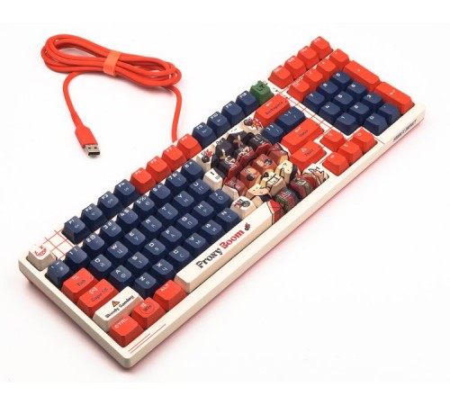 Клавіатура Bloody AT98 RGB Proxy Boom White/Red